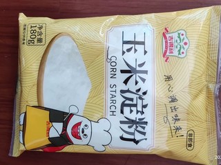 吉得利面粉食用玉米淀粉袋烘焙原料嫩肉烹饪勾芡凑单家用 180g