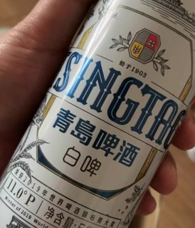 酒要与你一起喝之青岛啤酒贵族白啤