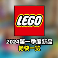 开年就有200多套积木等着你，乐高2024年第一季度新品大盘点