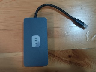 USB3.2+千兆网卡+HDMI4K60HZ六合一扩展坞