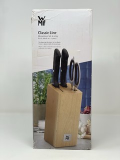  WMF 刀架：环保实木打造，让你的刀具更加优雅!