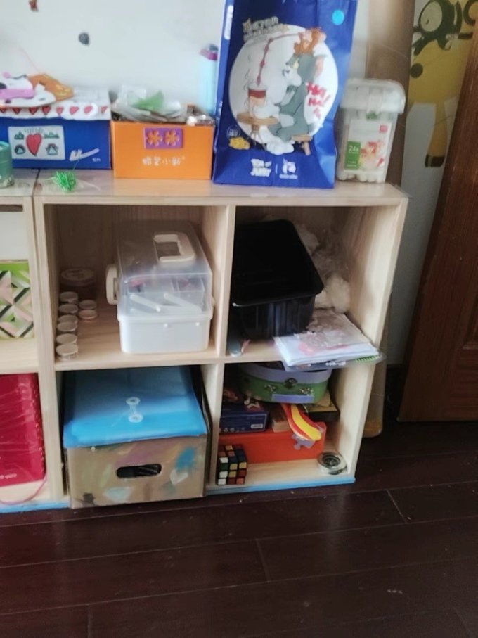 实木书柜落地一体书架置物架