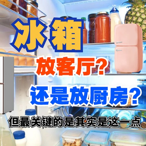 冰箱放客厅好还是厨房好？答案很简单，但最关键的是其实是这一点