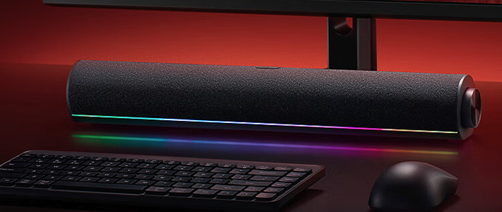Redmi 电脑音箱上架：四单元声学、内置麦克风、RGB 氛围灯