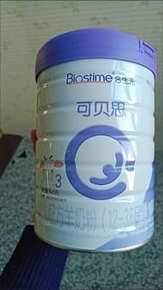合生元（BIOSTIME）可贝思 幼儿配方羊奶粉 3段(12-36个月) 纯羊乳蛋白 800克