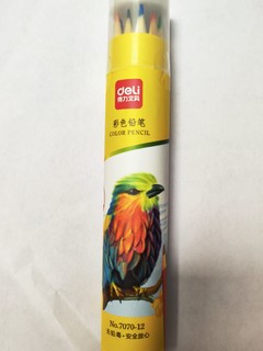 一分购？快来试试得力油性彩铅!