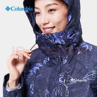 哥伦比亚（Columbia）女银点可拆卸内胆三合一冲锋衣滑雪服