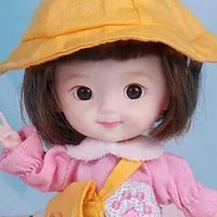 ob11芭巴比娃娃儿童玩具关节可动女孩换装公主小号偶仿真迷你人偶可可娃娃