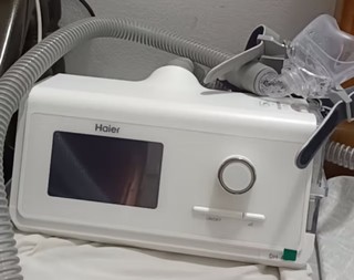 呼吸机使用分享，海尔全自动呼吸机