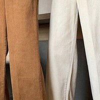 2023新款加绒加厚长裤女秋冬装——时尚与舒适的完美融合