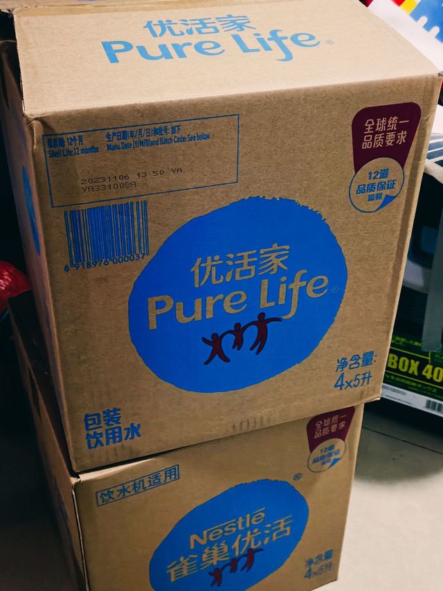 可以一直信任的雀巢优活饮用水