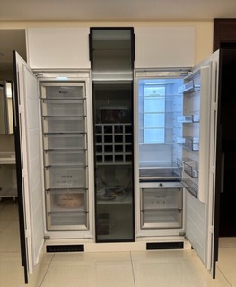 朋友新买了“daogrs嵌入式冰箱”
