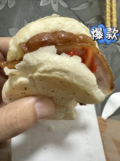 烧饼夹肘子，一天不会冷！