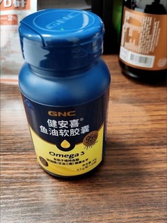 GNC健安喜高纯度深海鱼油软胶囊