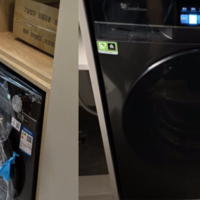 滚筒洗衣机选购 篇二：洗烘一体机和洗烘套装优缺点对比，推荐小天鹅小乌梅和海尔376