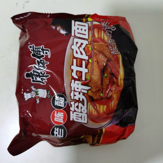 康师傅  经典老陈醋酸辣牛肉 