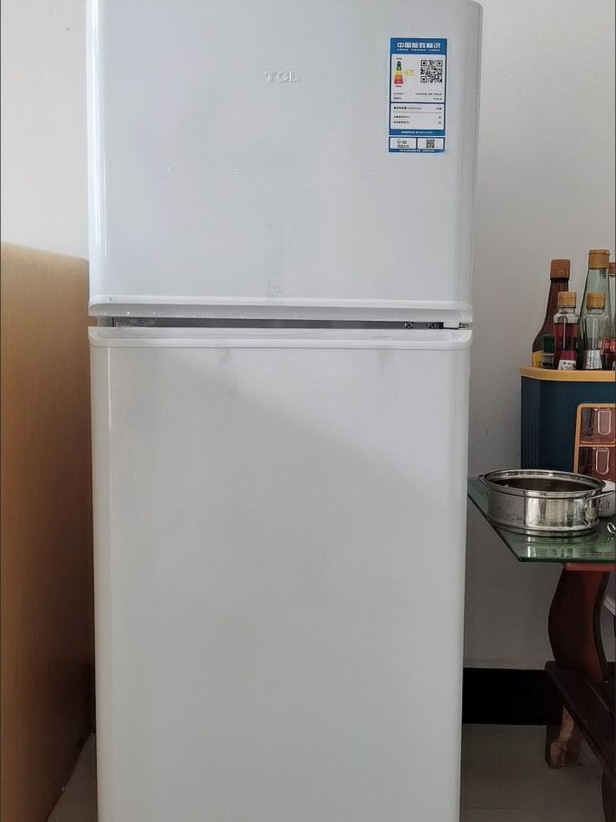 tcl冰箱112升pro冰箱节能双温双开门出租房宿舍专用小型电冰箱