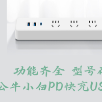 功能齐全 型号存疑 公牛小白PD快充USB插座