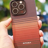 iPhone好搭档，PITAKA凯夫拉手机壳+氮化镓充电套装