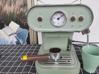 网易严选复古意式半自动咖啡机