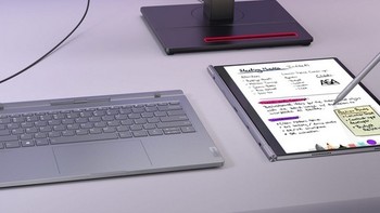 聚焦CES丨联想发布 ThinkBook Plus Gen 5 Hybrid 二合一笔记本、双处理器+双系统