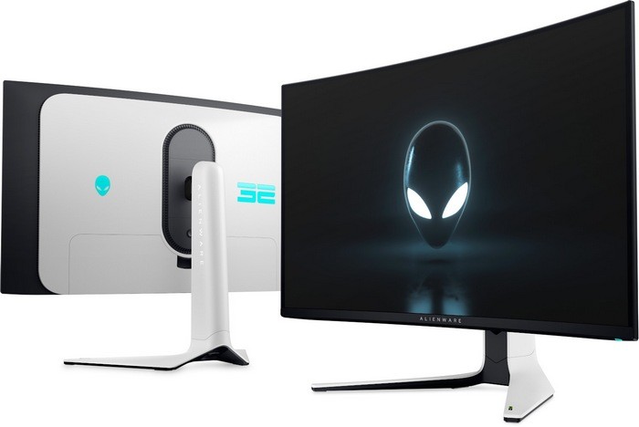 聚焦CES丨ALIENWARE 外星人发布 AW3225QF 高端曲面显示器，4K QD-OLED、适合N卡