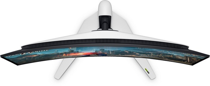 聚焦CES丨ALIENWARE 外星人发布 AW3225QF 高端曲面显示器，4K QD-OLED、适合N卡