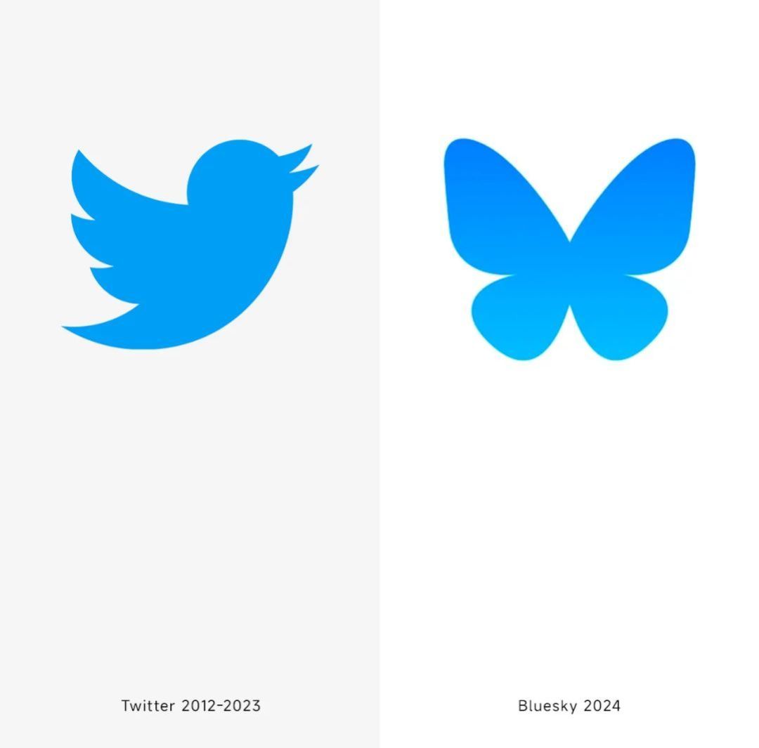 Bluesky发布新品牌Logo，目标是成为讨论各种问题的地方_什么值得买