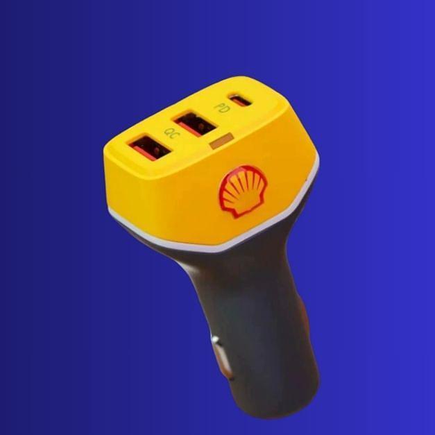 『科学捡漏 』壳牌63W车载点烟器超级快充