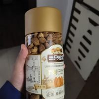 三只松鼠手剥巴旦木 每日坚果干果炒货休闲零食扁核桃120g/袋