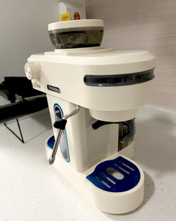 MOAIQO 摩巧咖啡机家用美式半全自动研磨一体机萃取小型意式办公室浓缩奶泡小天秤K1 
