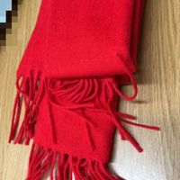传统与时尚的完美结合--中国红围巾