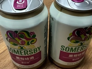 夏日纷Somersby果味酒330ml*2罐装(2罐黑莓/2罐苹果/2罐百香果香橙随机) 年货送礼