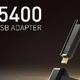 微星发布 AXE5400 USB 无线网卡，支持 WIFI 6E、自带延长底座