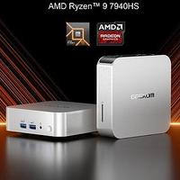 积核 A7 迷你主机发布、搭 AMD 锐龙 7040HS 系列处理器、四路4K外接