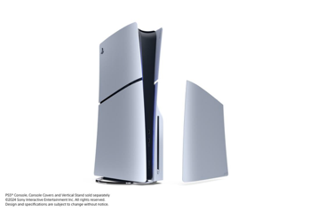 深地系列PlayStation®5主机盖（CFI-2000型号组-轻薄版） 亮灰银