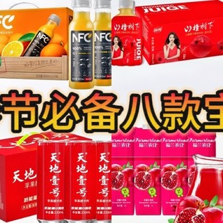 年货健康饮品推荐:盘点春节必备八款宝藏果汁饮品