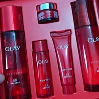 玉兰油（OLAY）大红瓶胜肽精华级水乳套装护肤品套装礼盒新年礼物