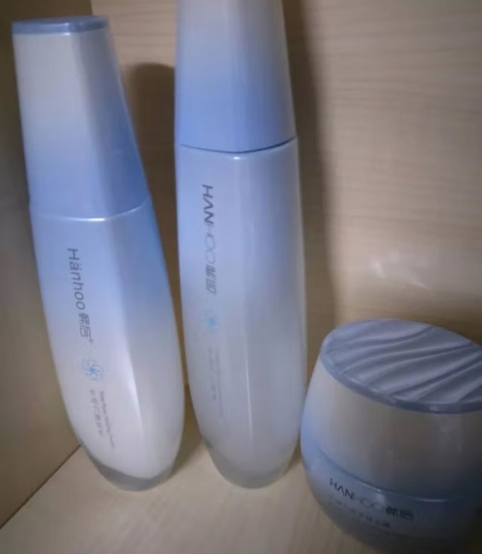 韩后水动力保湿莹润水乳套装化妆品护肤品套装3件套洁水乳