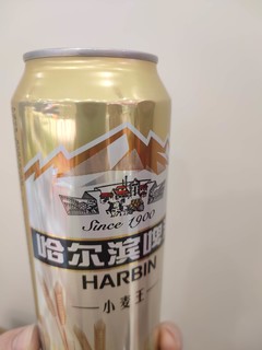 这个哈尔滨啤酒小麦王过年可以安排起来了