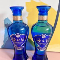 看看看，这两瓶一起买的海之蓝，一瓶怎么少了很多