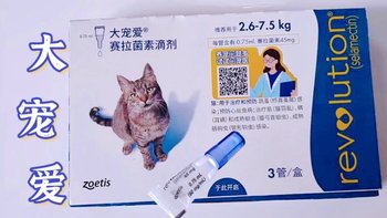 定期驱虫我选大宠爱！猫好我也好！