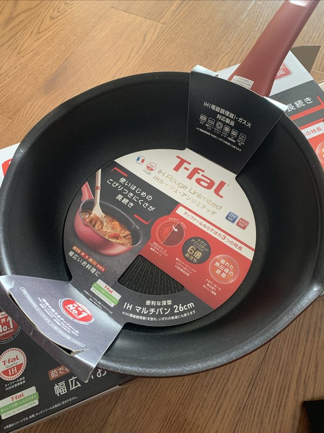 对的第二个tefal不粘锅