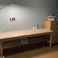 纯实木书桌家用长条桌电脑桌