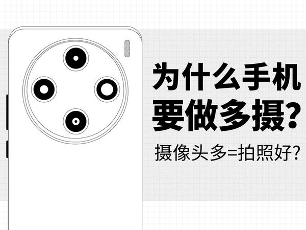 【硬核科普】手机为什么要做多摄，摄像头越多拍照越好吗？