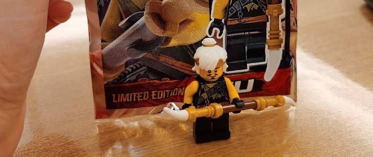 乐高买人仔送杂志之吴大师年轻版