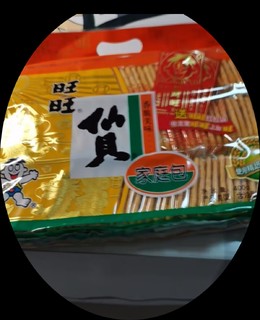 旺旺仙贝雪饼大包装 大米饼酥脆膨化休闲食品零食大礼包年货整箱 仙贝520g*1袋（现货速发）