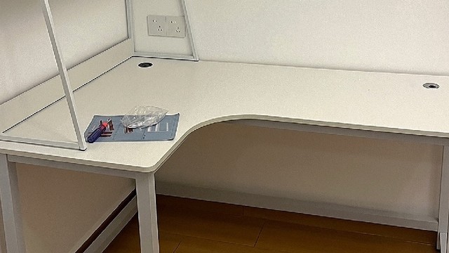 转角桌电竞桌双人桌台式电脑桌家用L型拐角书桌写字办公桌游戏桌