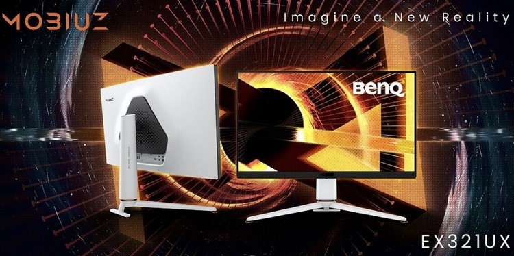 BenQ 明基将发布 MOBIUZ EX321UX 游戏屏，Mini LED背光、144Hz高刷