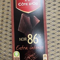 克特多金象86%可可黑巧克力排块装100g